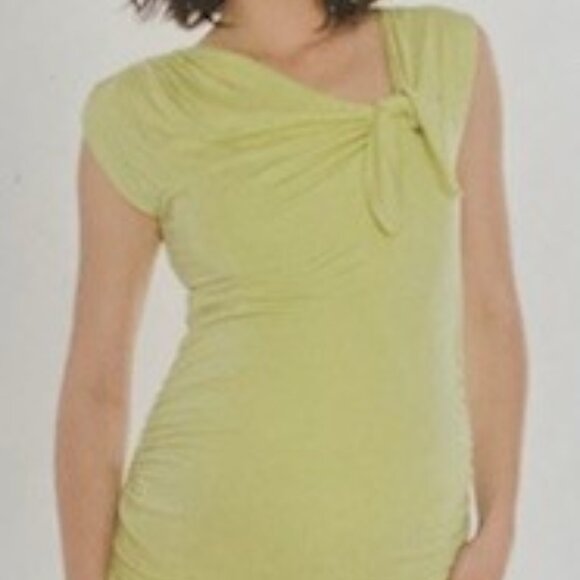 MATERNITY TOP - WITH SIDE RUCHING - Picture 2 of 3